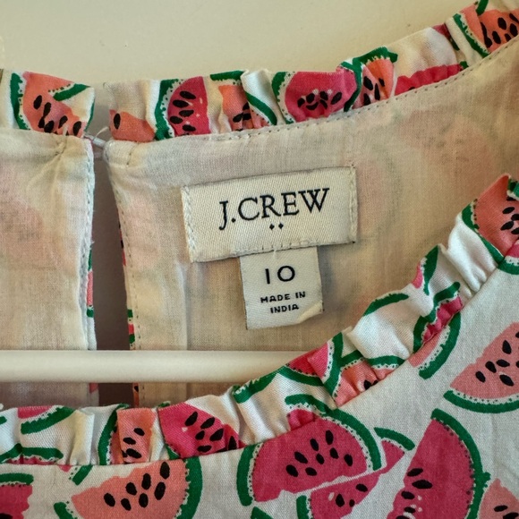 J. Crew Factory Watermelon Print Tiered Sundress - Picture 6 of 6